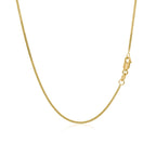 10k Yellow Gold Gourmette Chain 1mm