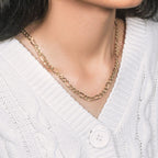 14k Yellow Gold Lite Figaro Chain (5.60 mm)