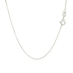 14k White Gold Classic Box Chain (0.60 mm)
