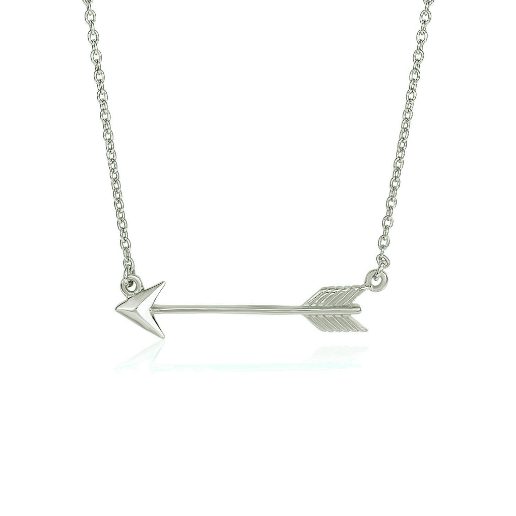 Necklace with Arrow in 925 Sterling Silver
