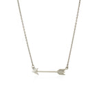 Necklace with Arrow in 925 Sterling Silver