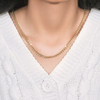 14k Yellow Gold Curb Chain (4.40 mm)