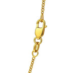 14k Yellow Gold Round Cable Link Chain (1.5 mm)