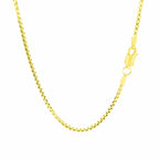 14k Yellow Gold Round Box Chain (1.8 mm)