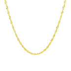 10k Yellow Gold Singapore Chain (1.50 mm)