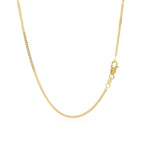 14k Yellow Gold Gourmette Chain (1.40 mm)