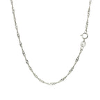 White Gold Singapore Chain 1.5mm