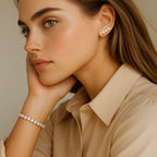 Lab Grown Round Diamond Tennis Bracelet in 14k Yellow Gold (7 cctw F/G  VS2/SI1)