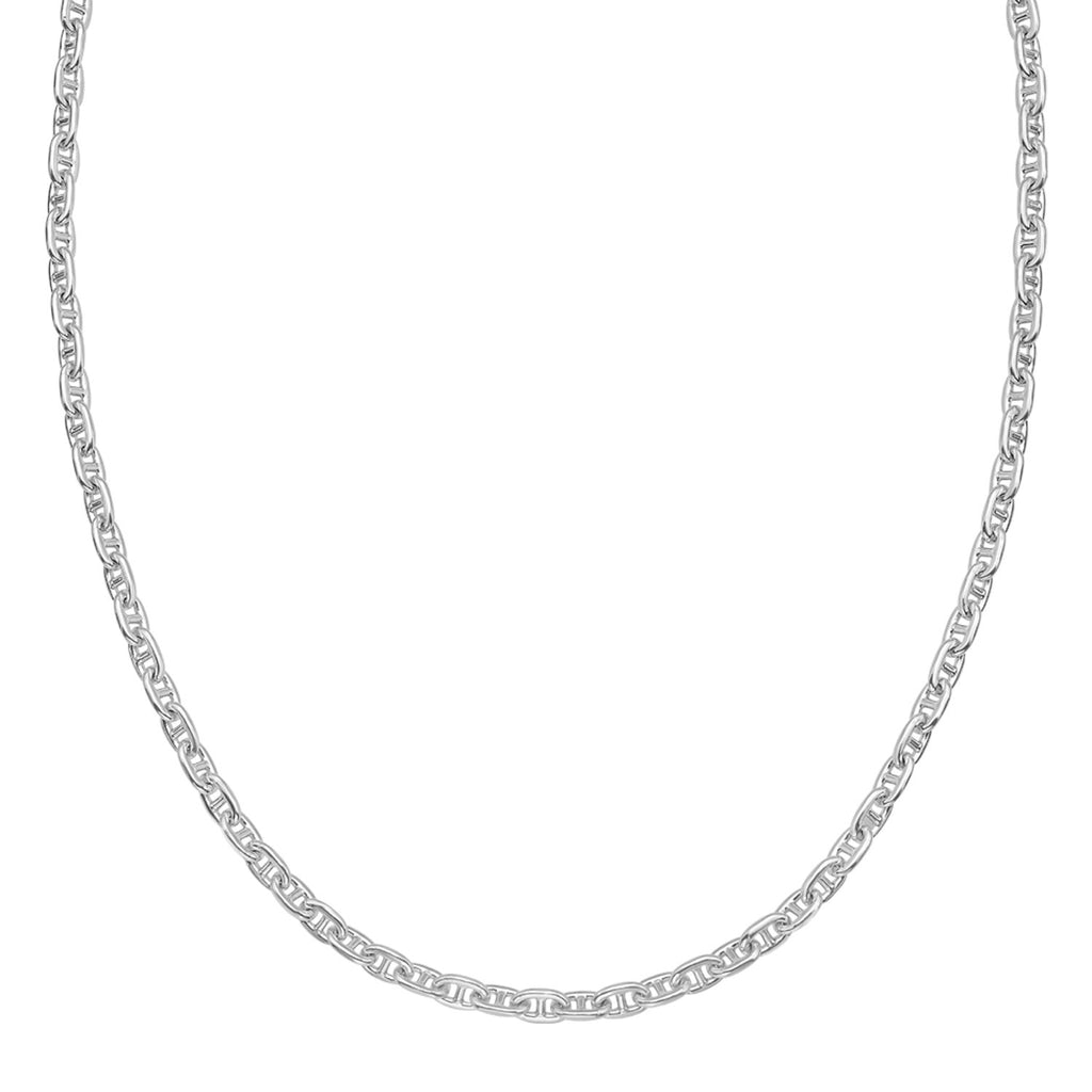 925 Silver Anchor Chain Necklace 4.3mm