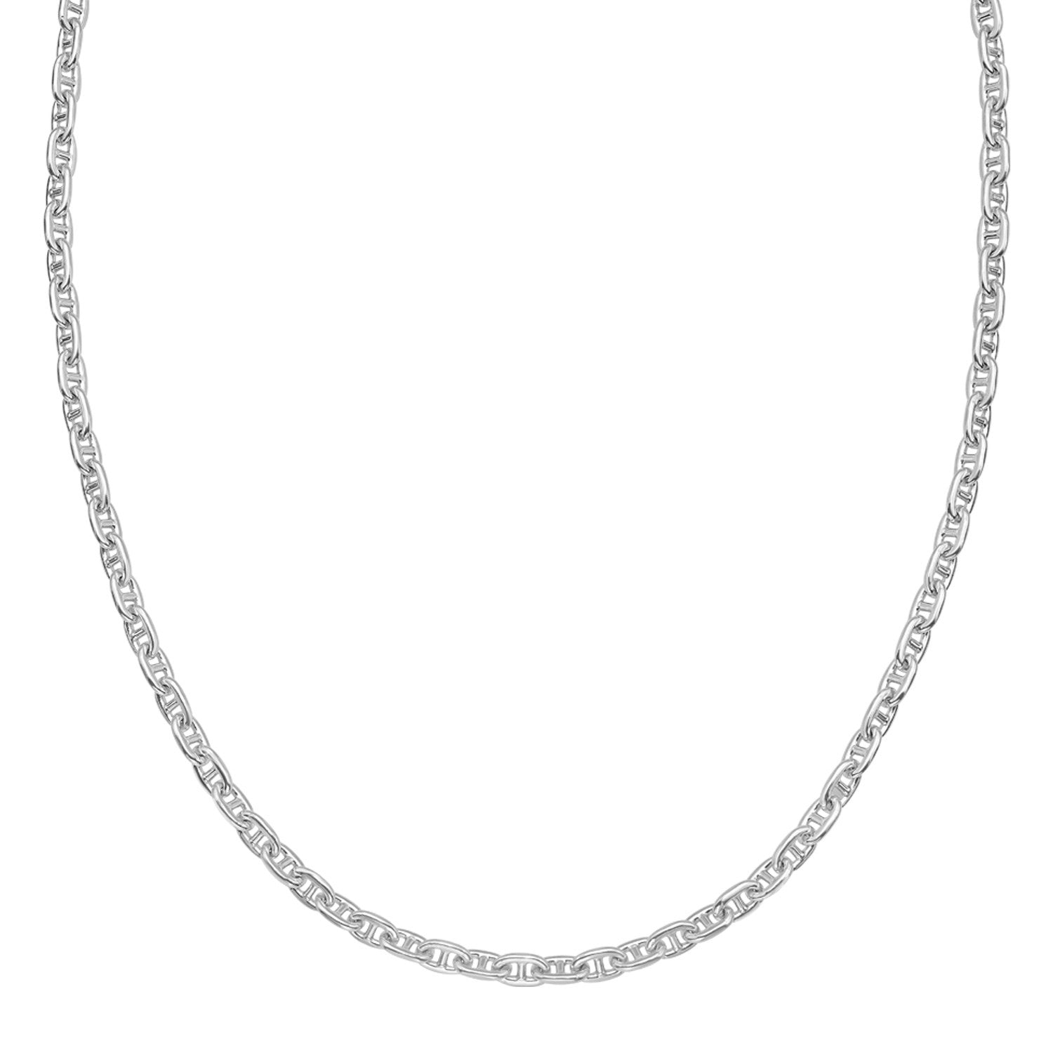 925 Silver Anchor Chain Necklace 4.3mm