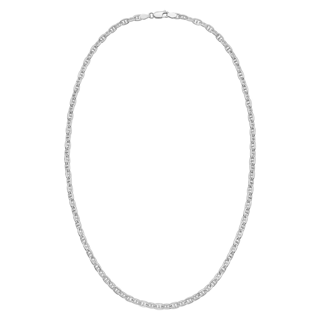 925 Silver Anchor Chain Necklace 4.3mm