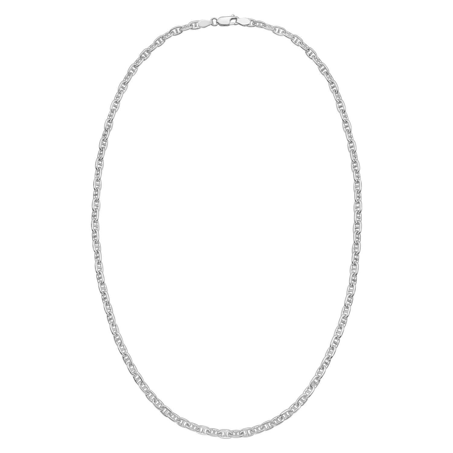 925 Silver Anchor Chain Necklace 4.3mm