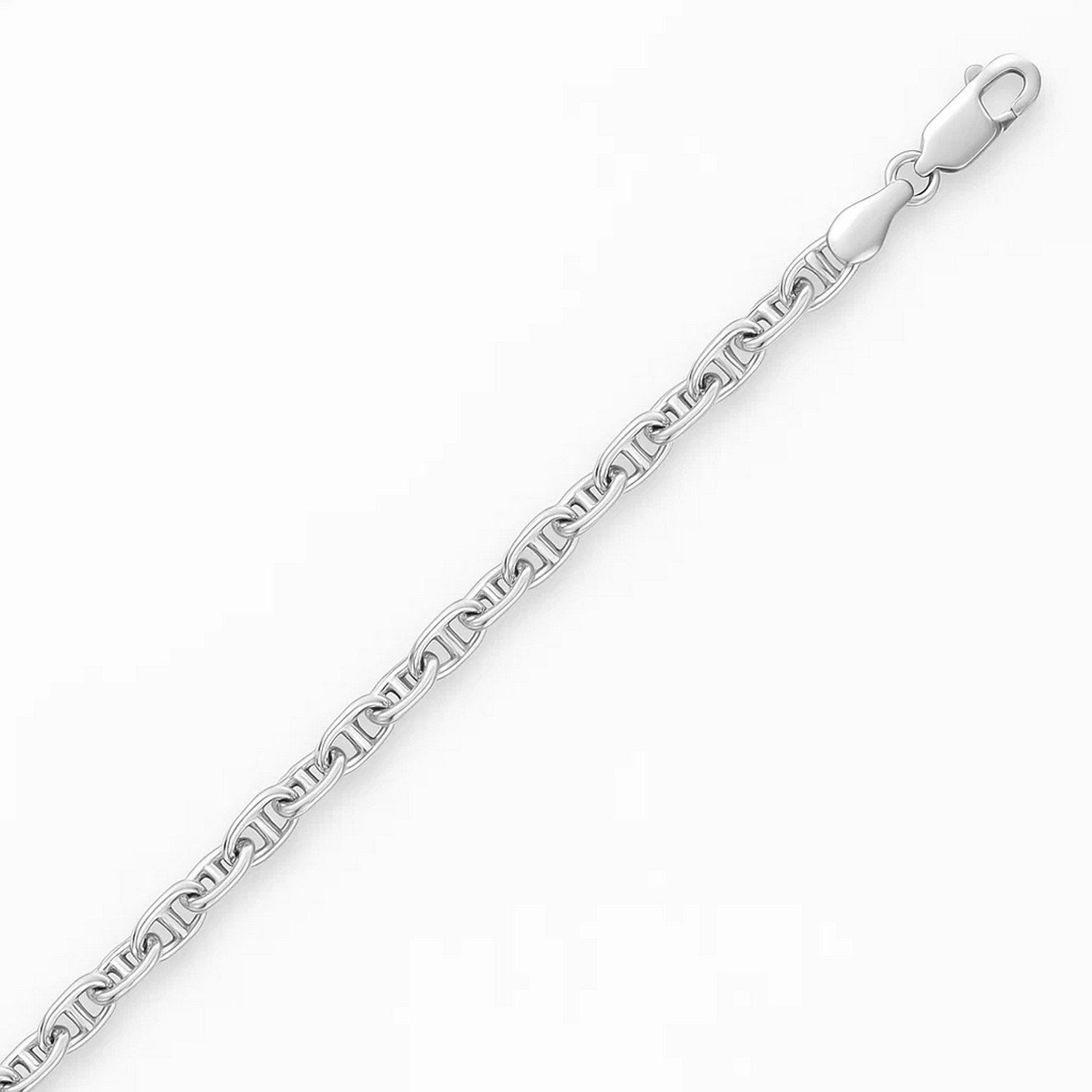 925 Silver Anchor Chain Necklace 4.3mm