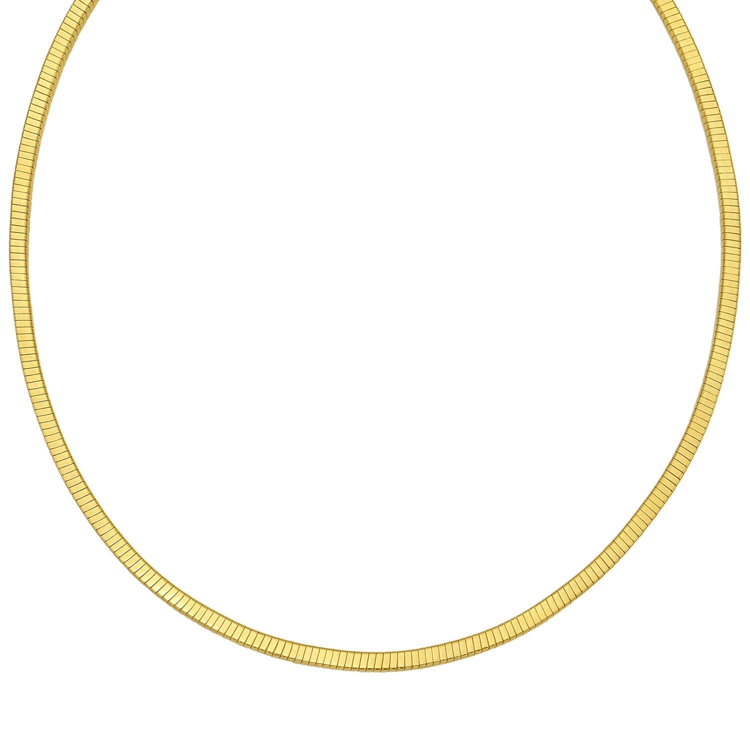 Gold and Sterling Silver Cubogas Chain Necklace