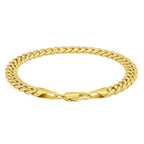 10k Yellow Gold Light Miami Cuban Bracelet (8.00 mm)