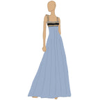 Greek Crinoline Gown