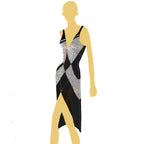 Art Deco Shift with Overlay