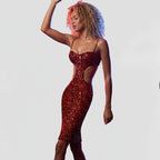 Bodycon con cintura recortada