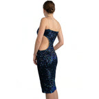 Holder Couture Cutout Waist Bodycon Black back view