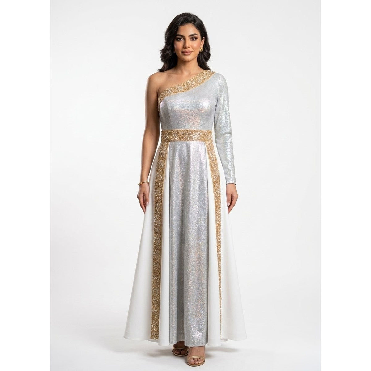 Anna One Shoulder Stuart Gown