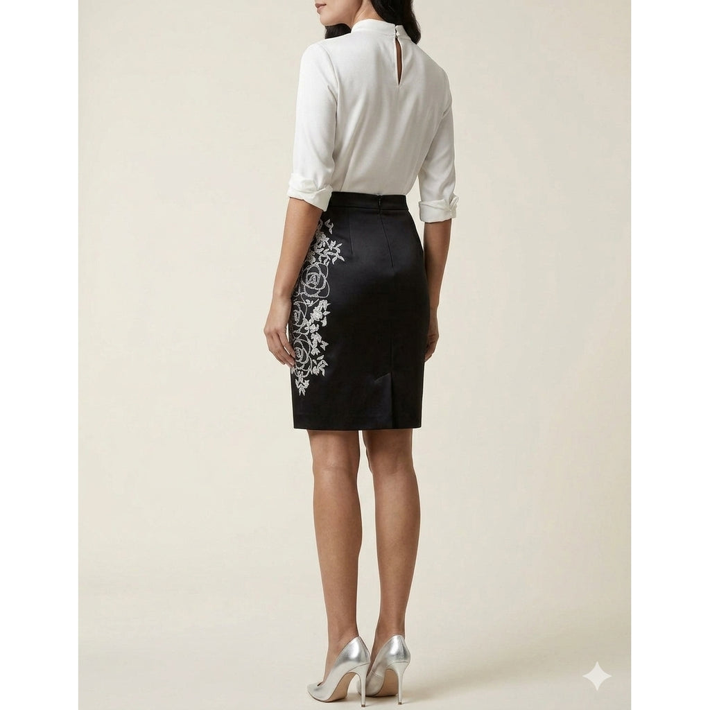 Appliqué Miniskirt