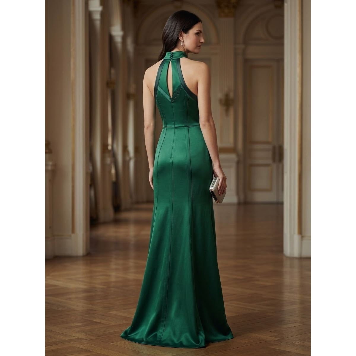 Poloneck Avenger Maxi Dress