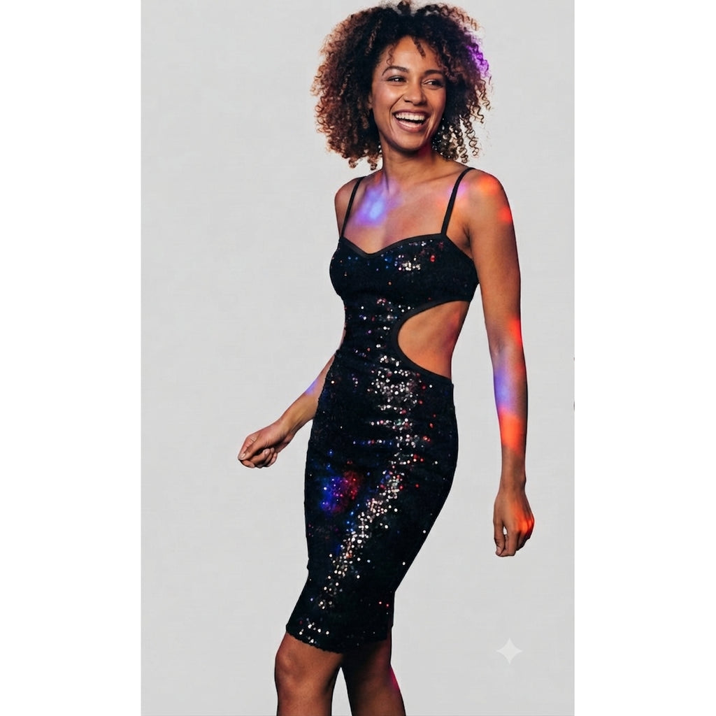 Cutout Waist Bodycon