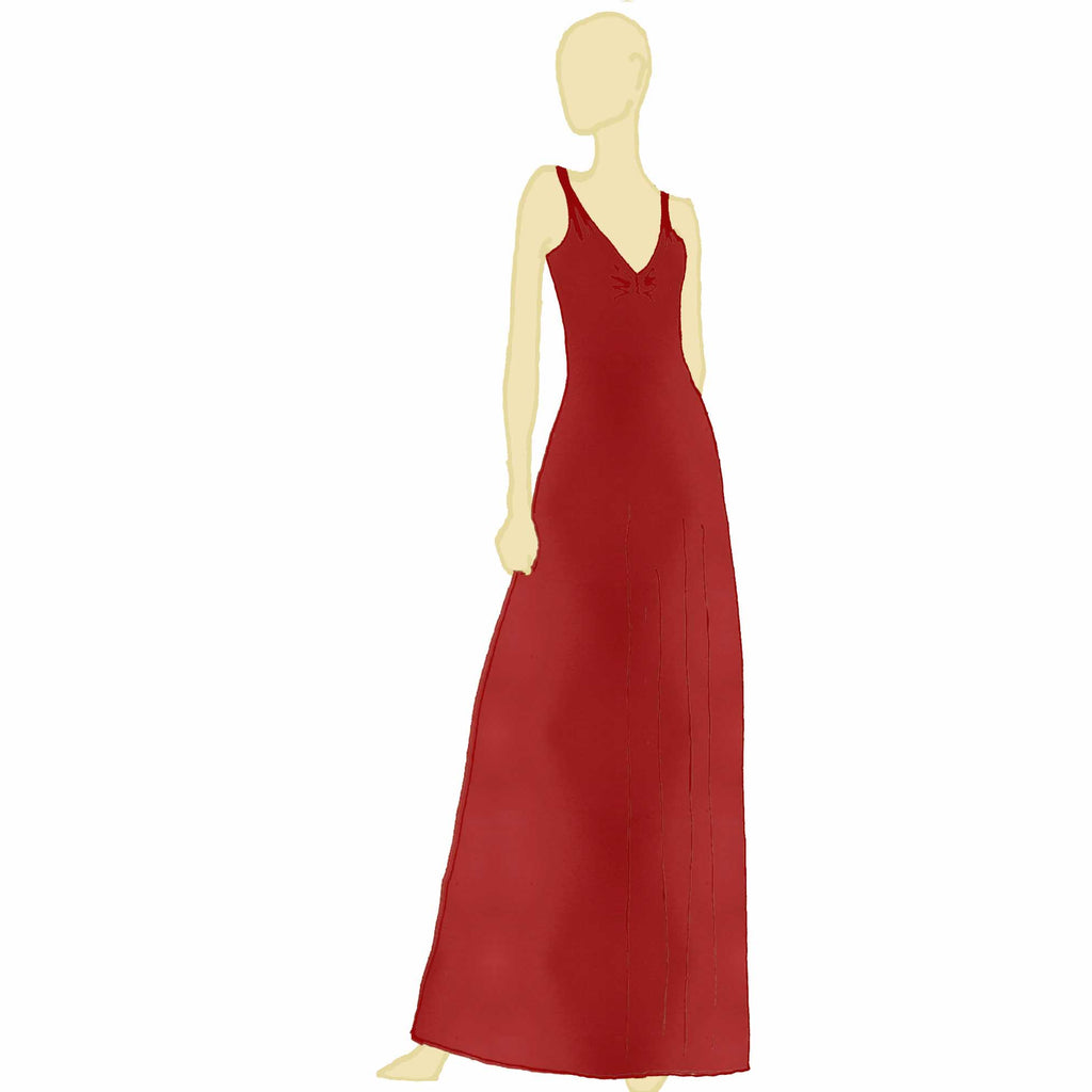 Backless Jersey Dress