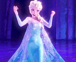 Elsa Frozen Ice Palace Gown