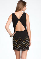 Pretty Little Liars Emily Chevron Funeral Dress