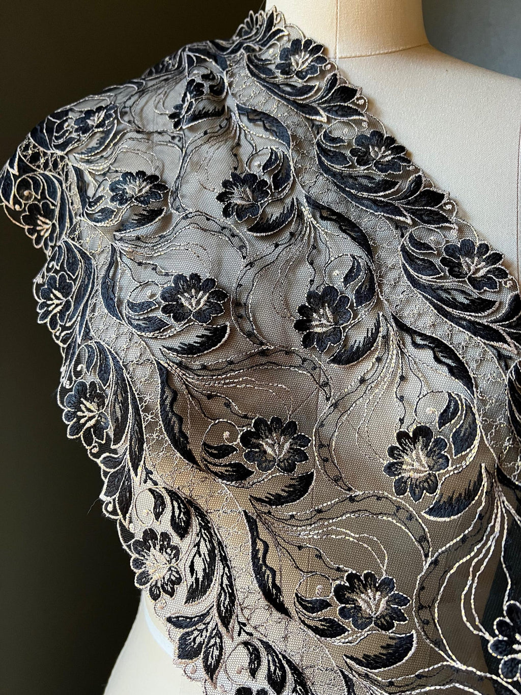Lace Back Gown