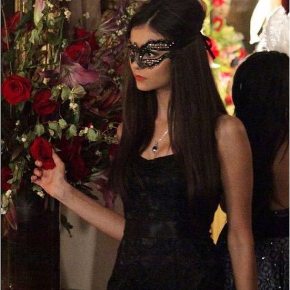 Katherine Black Lace Dress Vampire Diaries