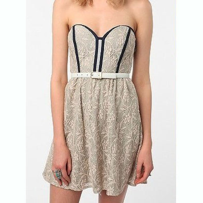 Nina Black and White Minidress