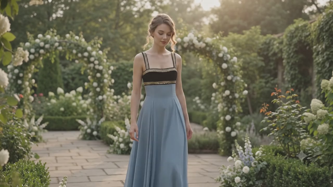 Greek Crinoline Gown