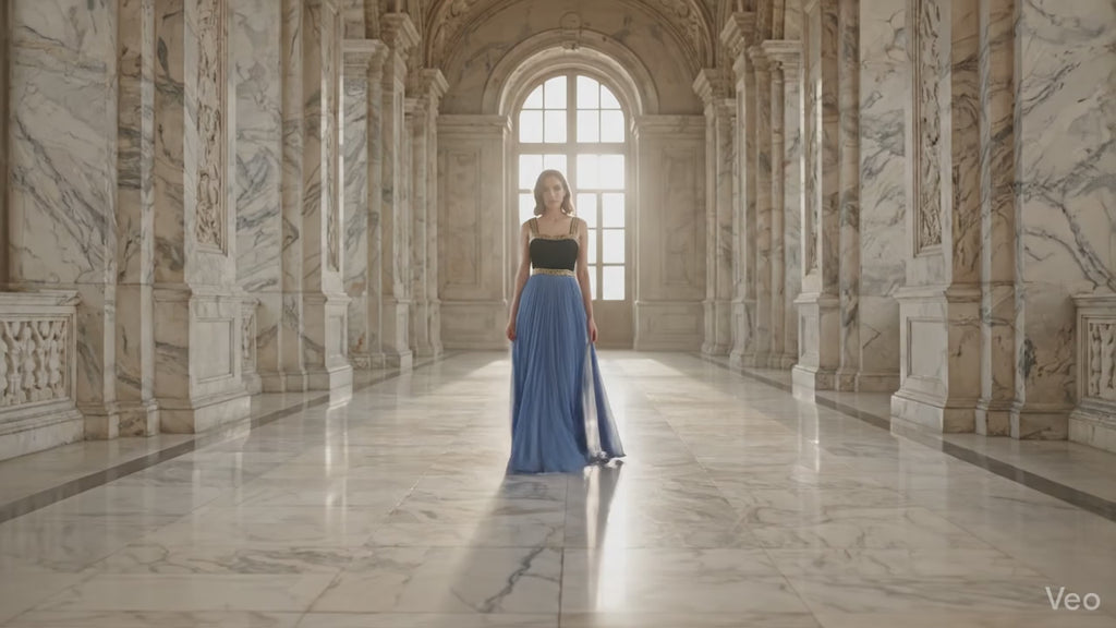 Greek Crinoline Gown