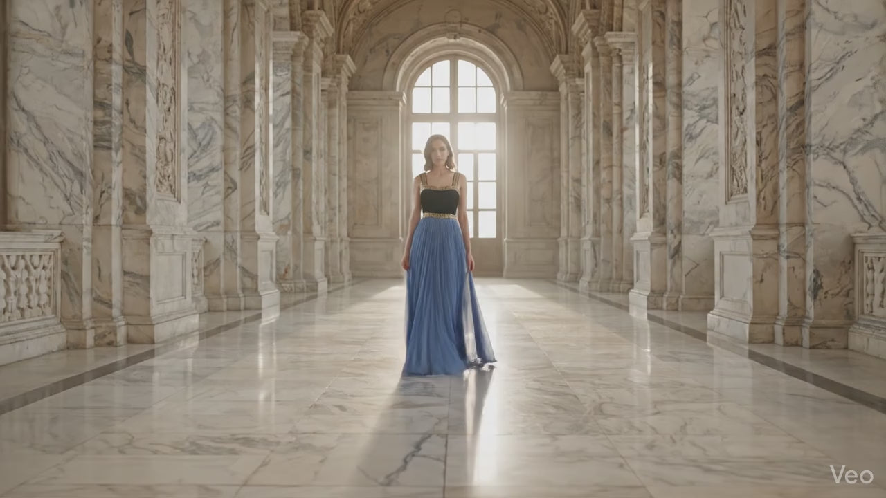 Greek Crinoline Gown