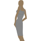 Wool Bodycon Sleeveless Shift Dress